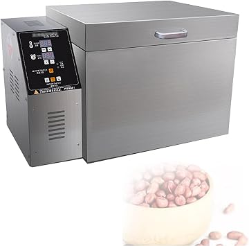 Electric Coffee Bean Roaster Machine Commercial Nut Peanut Bean Roasters Commercial Nut Peanut Bean Roasters Stainless Steel Bean Roasting Machine