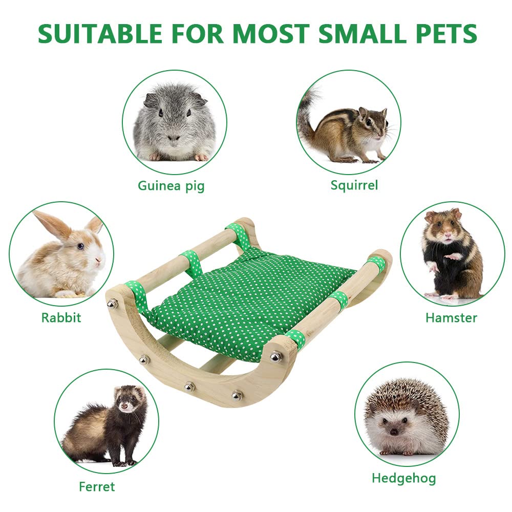 Meerschweinchen Hängematte 34x34cm - Kuschelbett Für Kleintiere