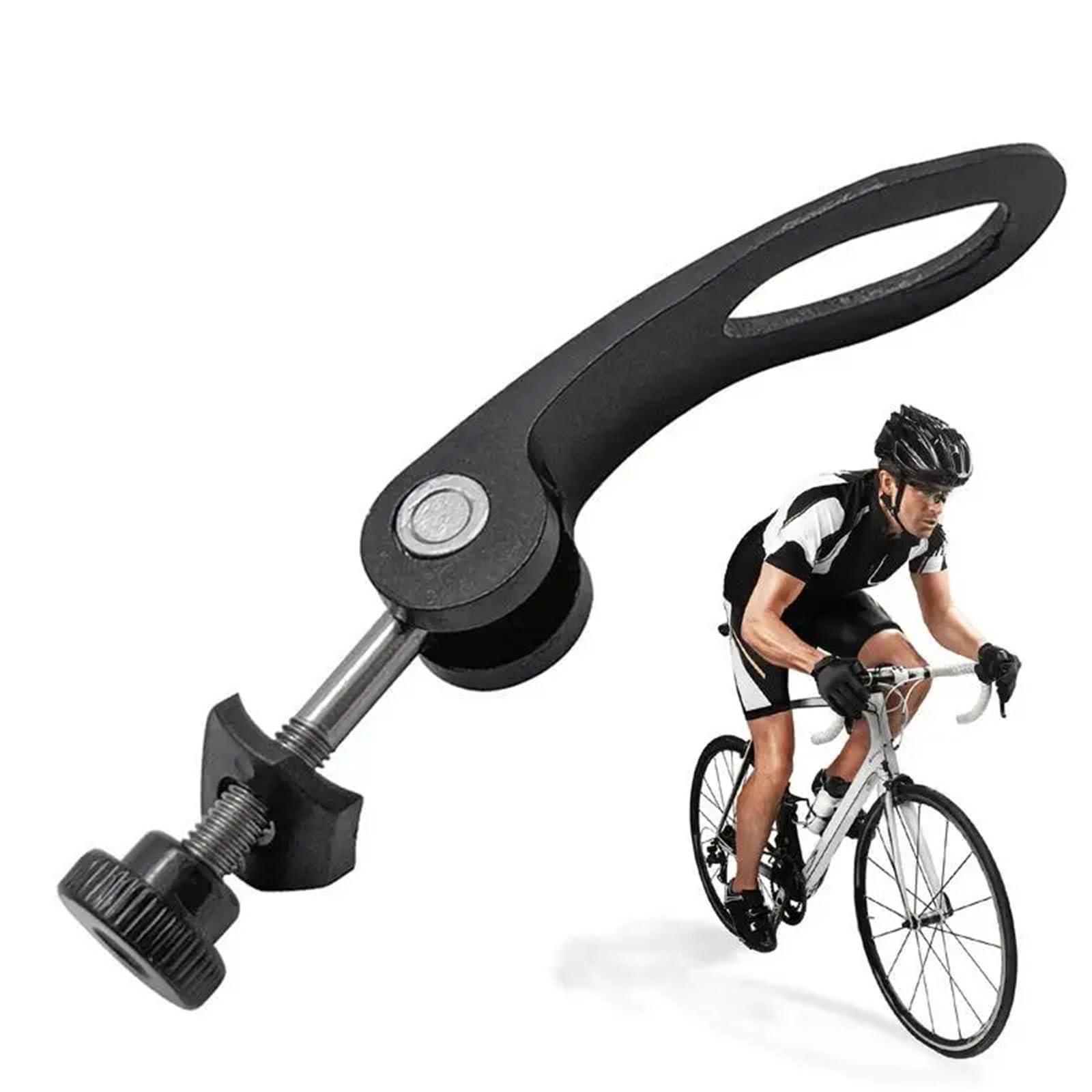 Vite a sgancio rapido per morsetto sedile 5 Pezzi M5*45/60mm Reggisella For Mountain Bike Vite A Sgancio Rapido Morsetto For Tubo Leggero Altezza Regolabile Accessori(M5x45mm)