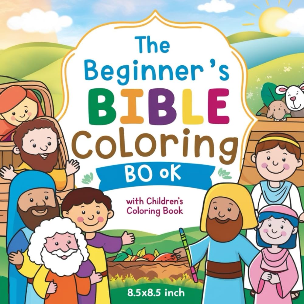 The Beginner's Bible Coloring Book: Fun and Easy Bible Stories for Kids to Color and Learn