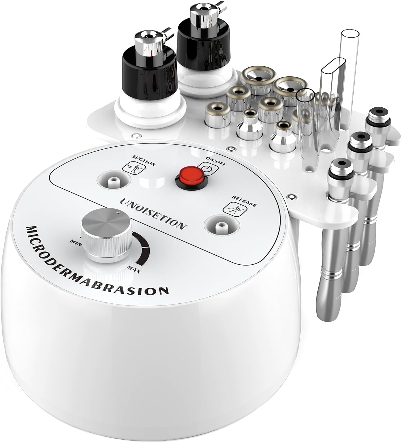 Diamond Microdermabrasion Machine Professional, 3 in 1 Dermabrasion Facial Peeling Skin Care Device for Salon Personal Home Use