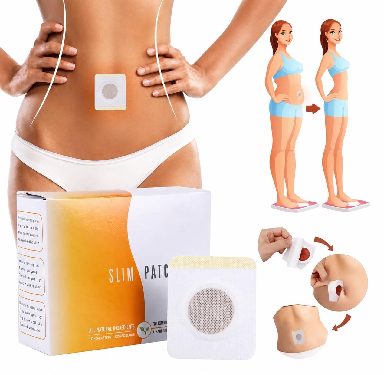 Slim Patch™ Natural Weight Management Patches | All Natural Ingredients, Boosts Metabolism, Easy to Apply-image-49