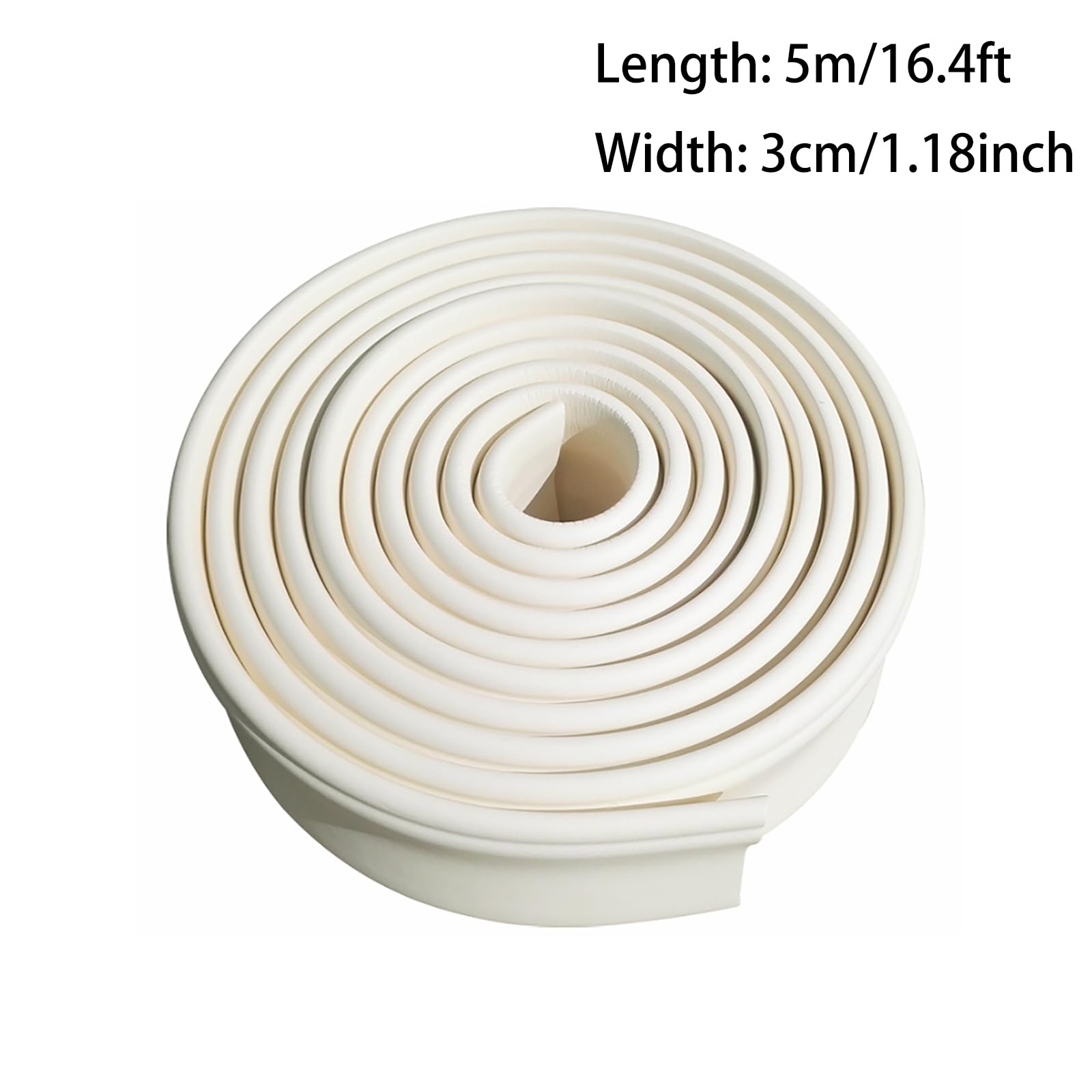 Wyciągnąć linę Listwa przypodłogowa samoprzylepna NBR Guma 5m x 3cm Wielokolorowa(Wit)