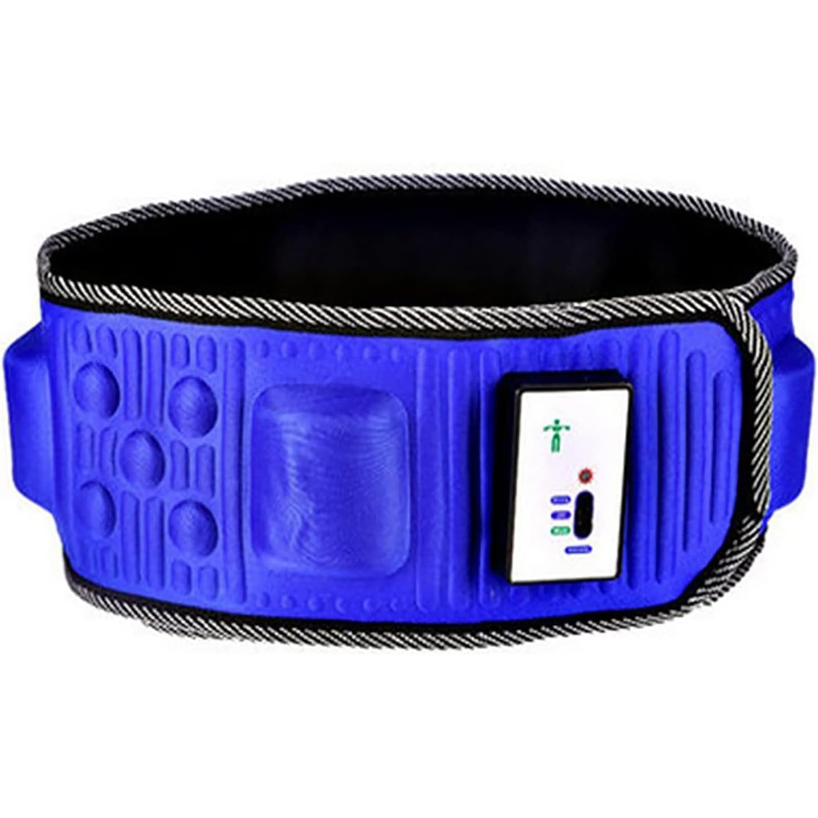 Entrenador de cintura vibratorio eléctrico, masajeador abdominal automático, cinturón adelgazante eléctrico con 5 motores grandes, acelera la circulación sanguínea para bajar de peso.