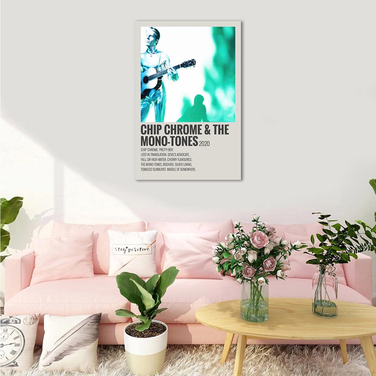greb The Neighbourhood Album-Poster, Leinwand-Poster, Raumdekoration, ästhetisches Poster, künstlerisches Poster für Schlafzimmer, Wohnzimmer, Wände, 40 x 60 cm, ungerahmter Stil