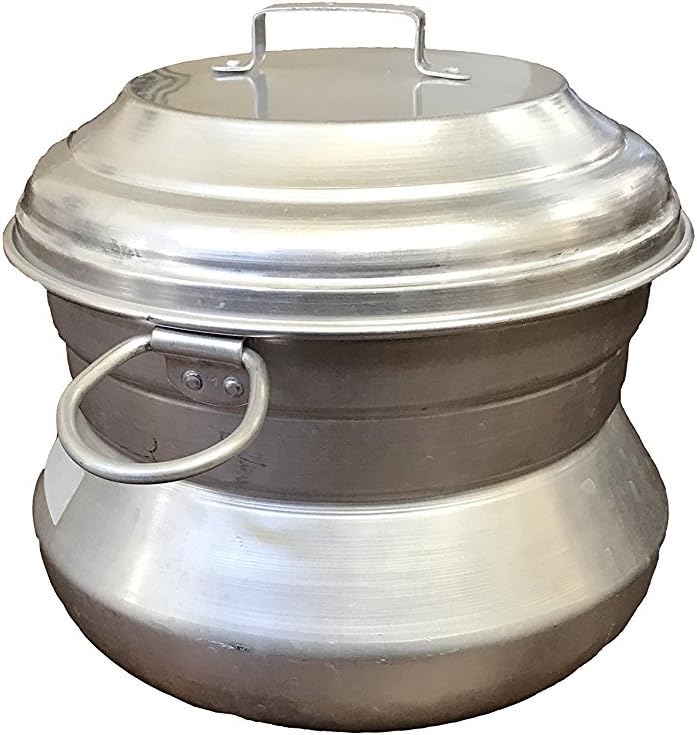 Authentic Kerala Style Aluminum Idli Maker - Large - Makes upto 15 Idlis