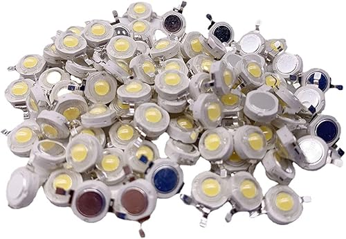 Miniatura 8 de 100 unids 3W de alta potencia LED chip bombillas SMD COB diodos caliente blanco frío rojo verde azul UV 365nm 395nm amarillo 440 660nm crece perlas