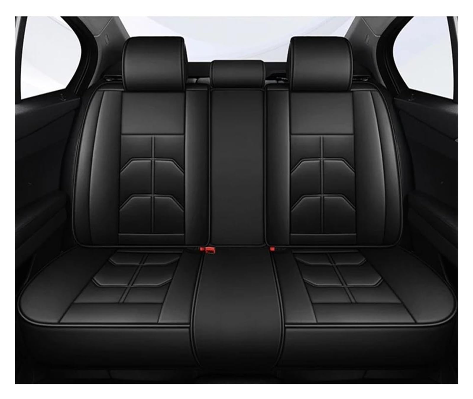Housse De Siège De Voiture, Accessoires De Voiture Pour TOYOTA, Corolla, Camry, RAV4, CHR, Highlander, Land Cuirser Imperméable Protege Siege Voiture Housses ( Couleur : Black 5 Seat , Taille : SE )