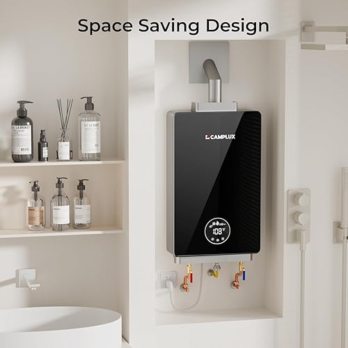 Miniatura 6 de Calentador de agua sin tanque, calentador de agua de propano constante Camplux, calentador de agua de 3.18 GPM bajo demanda, calentador de agua