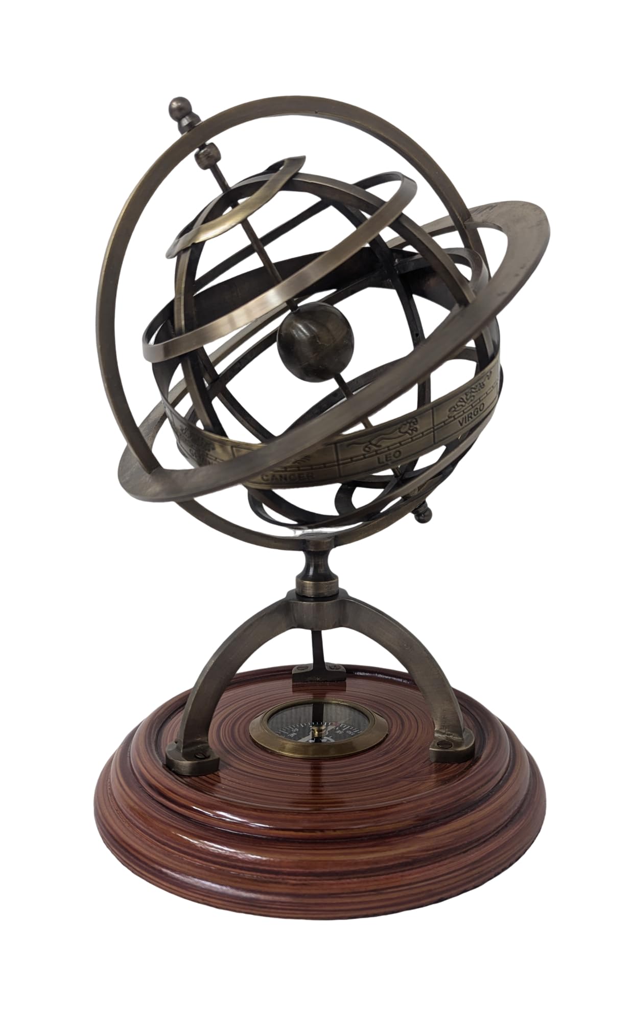Amazon.co.jp: ブラス製 アーミラリ天球儀 渾天儀 アーミラリー