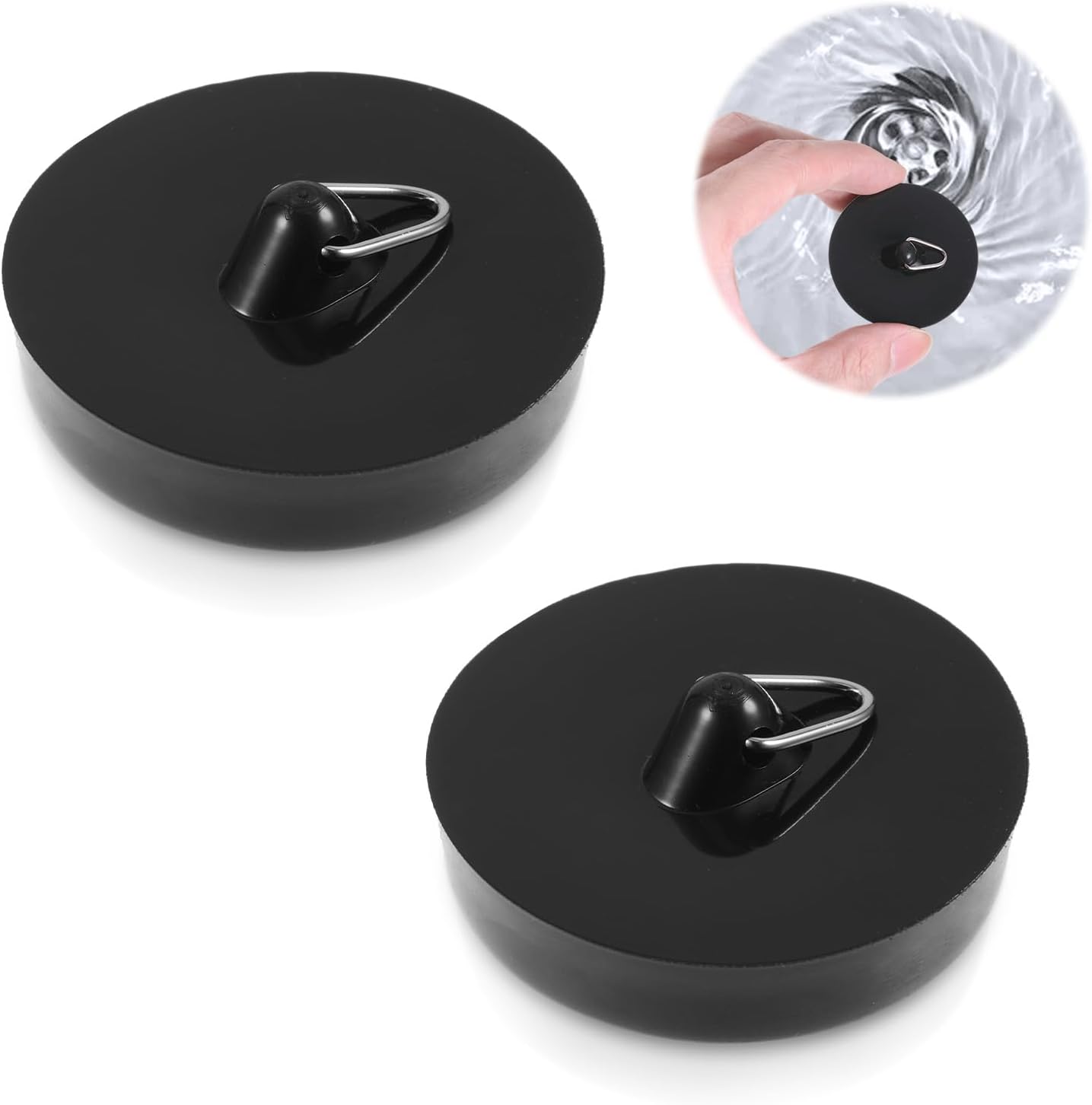 NEUWERTIG] 2er-Pack Überlaufabdeckung für Waschbecken