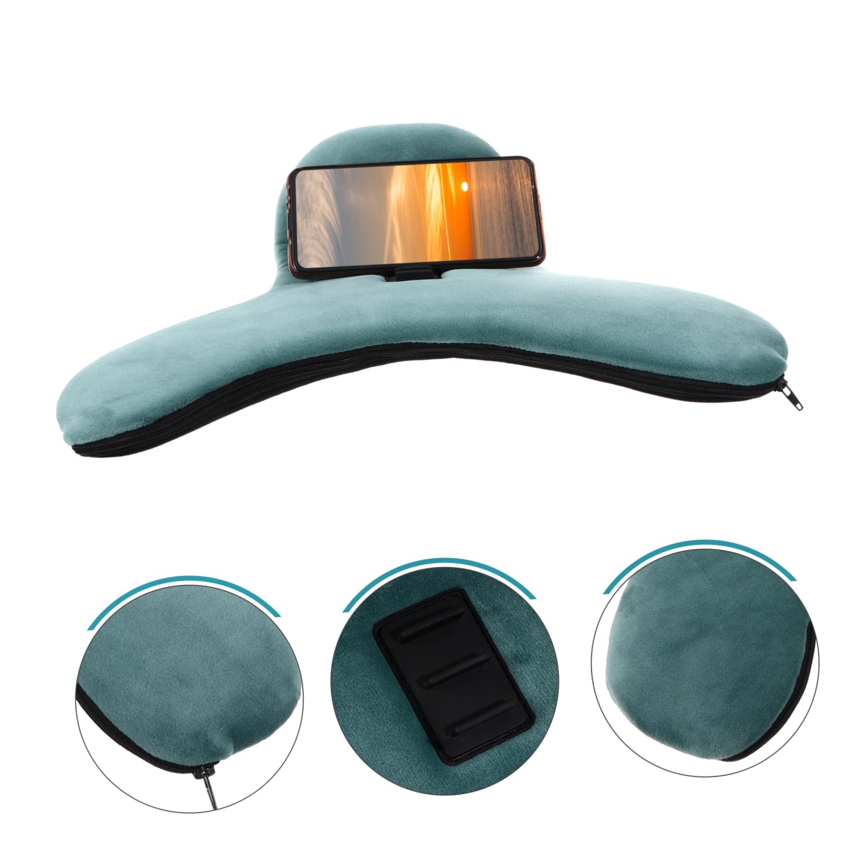 1pezzi Cuscino Supporto Telefonico Con Angoli Multipli Per Tablet Cuscino Da Tavolo Leggero e Resistente Comodo e Facile Da Pulire Per Guardare Film Giocare e Leggere