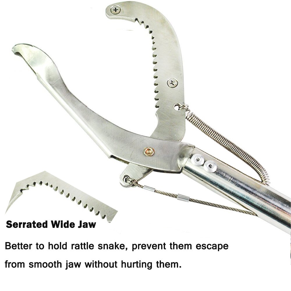 SUNKY 47 inch Professional Snake Catcher, Collapsible Extra Heavy