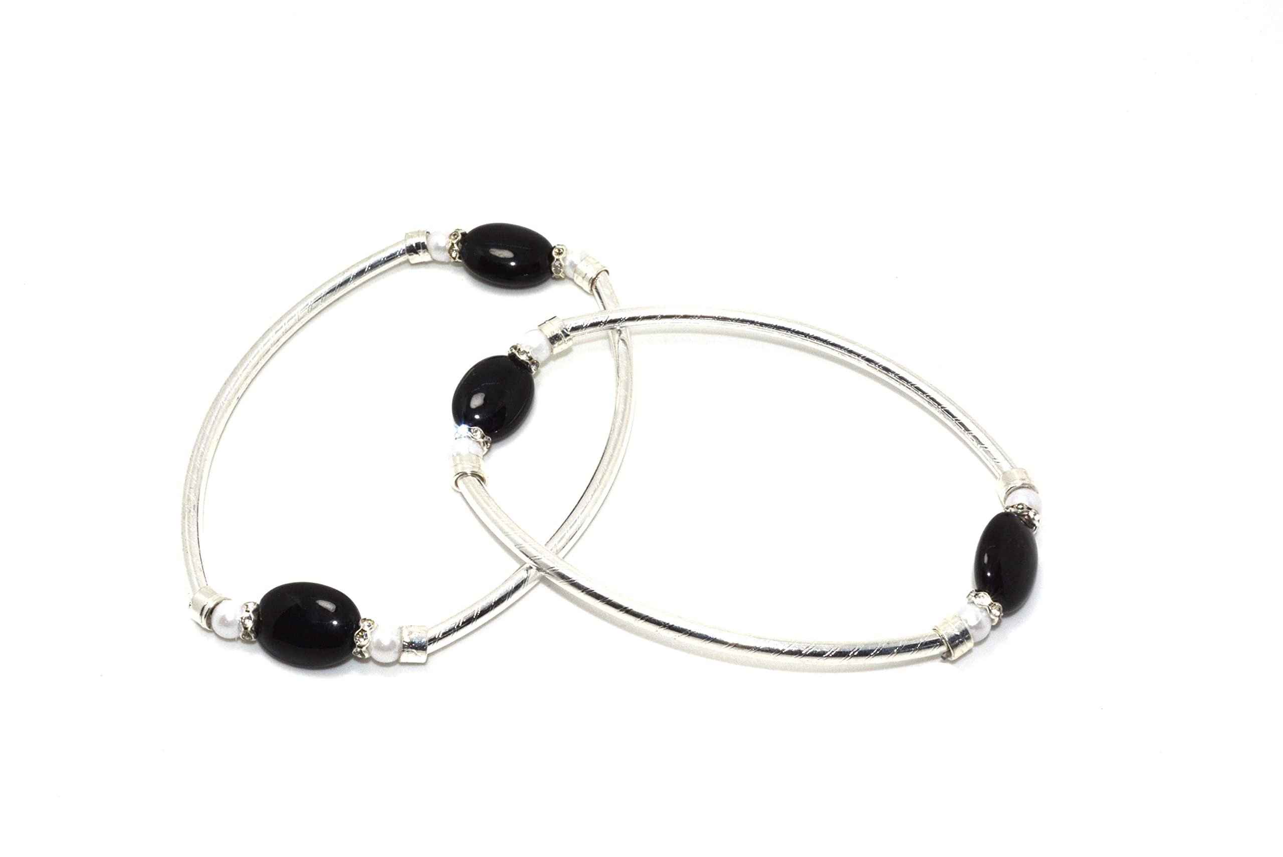 Frolics India Kada Style Elasticated Adjustable Alloy Anklet For Women And Girls (B0BYJX7G5R) Amazon Price History, Amazon Price Tracker