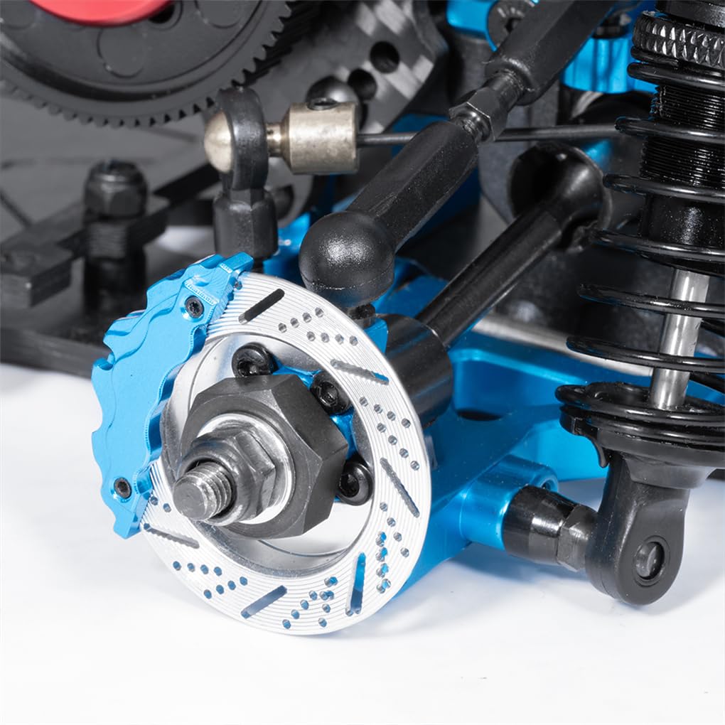 1 pz Forte Telaio Auto In Fibra di Carbonio Per D5 1/10 Veicoli On-Road Blu RC Accessori Auto Parti di Ricambio RC Aggiornamento parte