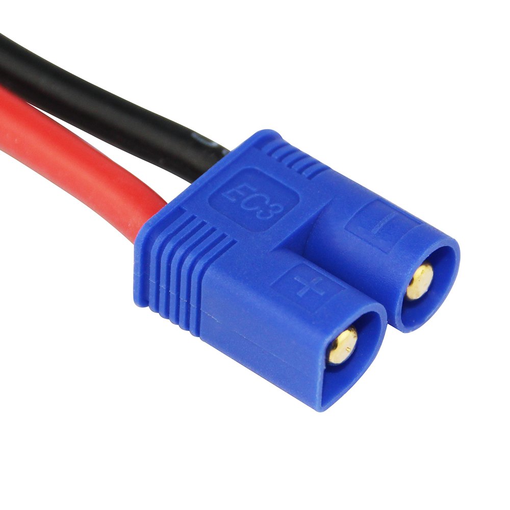 LINSYRC Adaptateur de câble de charge de batterie RC avec connecteur mâle XT60 2 pièces vers LINSYRC Adaptateur de câble de charge de batterie RC avec connecteur mâle XT60 2 pièces vers