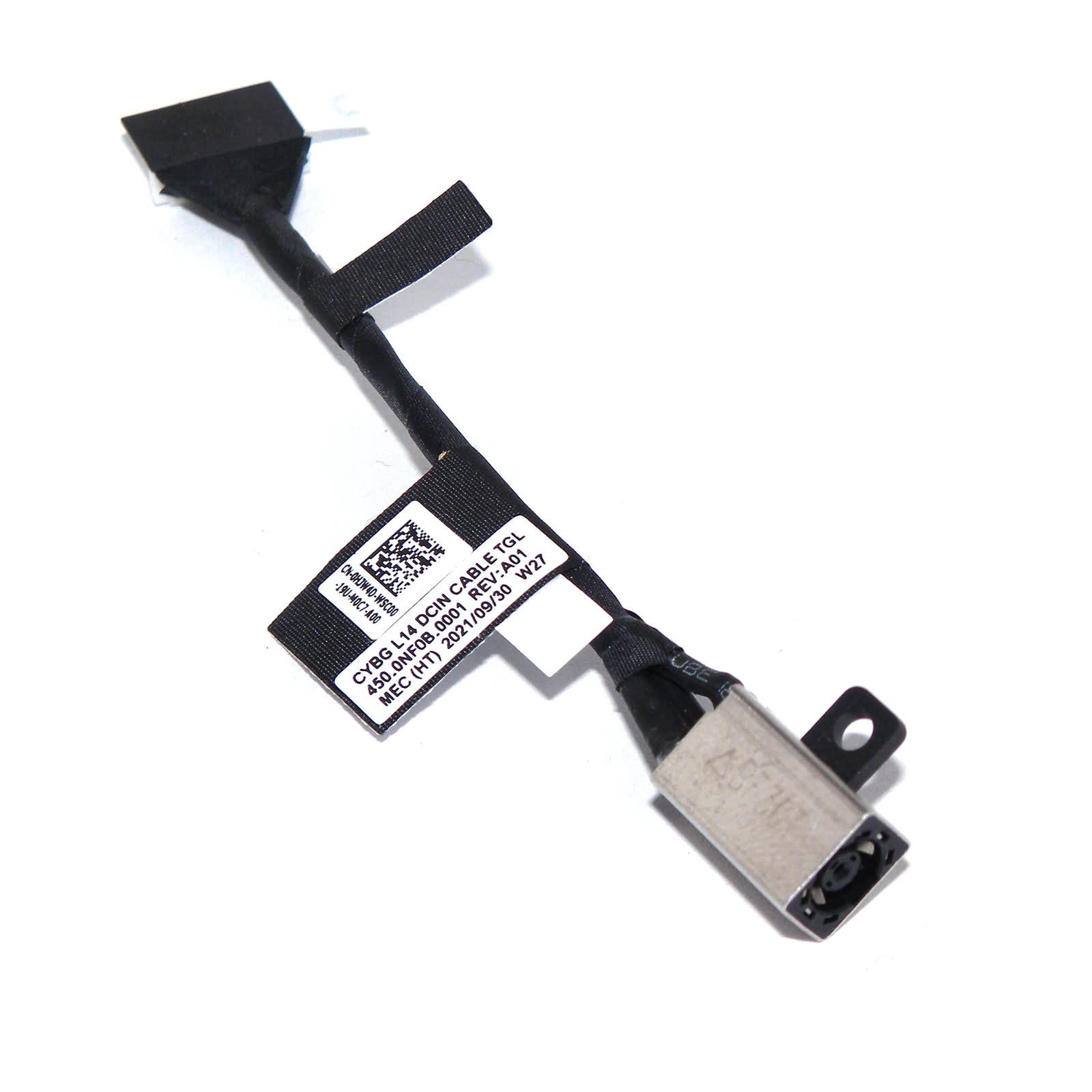 TRADOCK DC Power Jack Socket Charging Port Cable for DELL Latitude 3420 3520 0HJW4D 450.0NF08.0001,0HJW4D