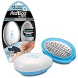 Classic Callus Remover, As Seen On TV, New Look, Safely & Painlessly Remove Tough Calluses Dry Skin to Reveal Smooth Soft Feet, 135 Precision Micro-Blades, Traps Shavings