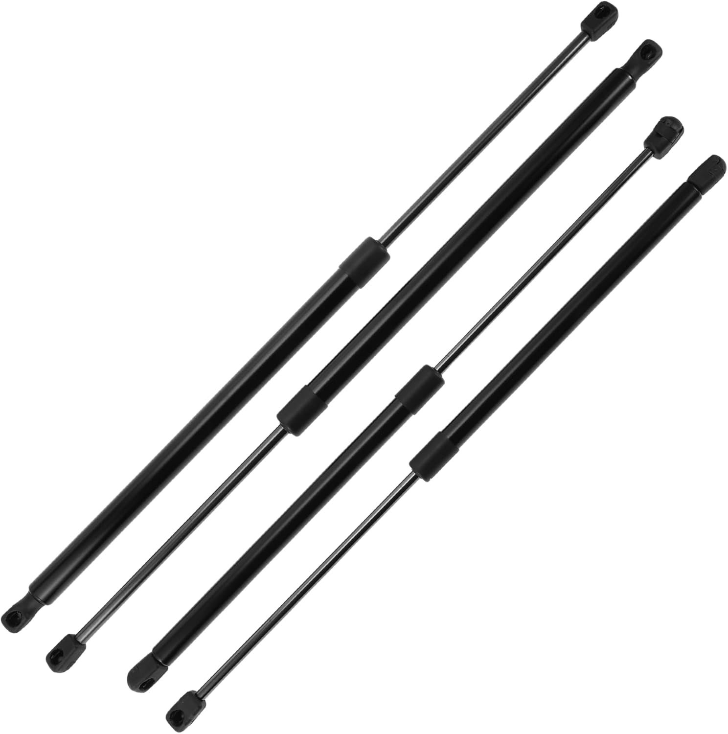 Lift Supports Struts for Acura MDX 2001-2006 Sport Utility No.74145S3VA01 Front Hood & Tailgate Gas Spring Black 4 Pcs