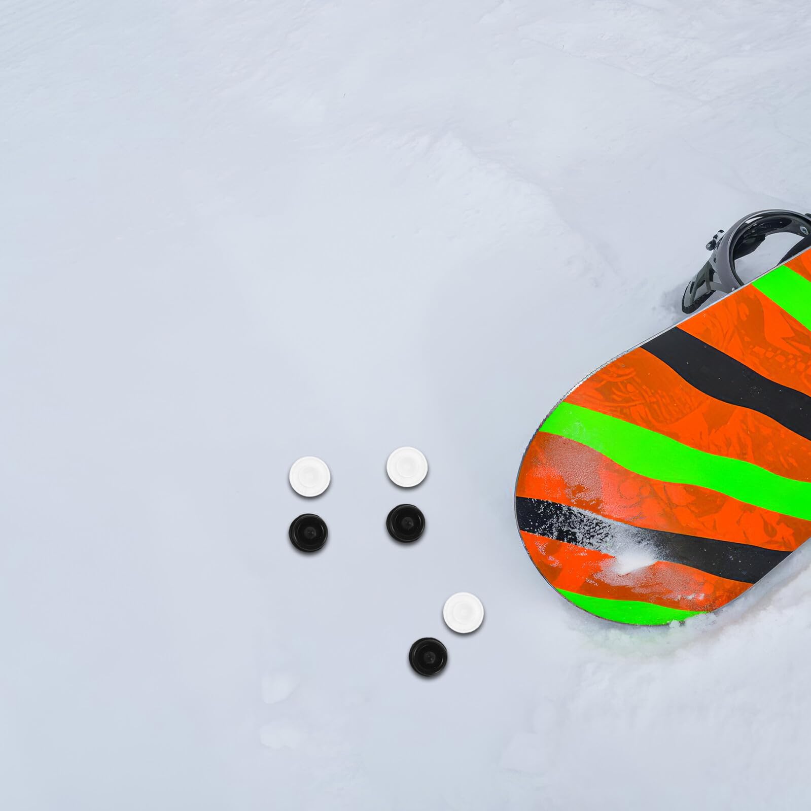 KOMBIUDA 40 Szt Bezpieczeństwa Do Snowboardu Zimowa Antypoślizgowa Zimowa Podkładka Do Snowboardu Podkładka I