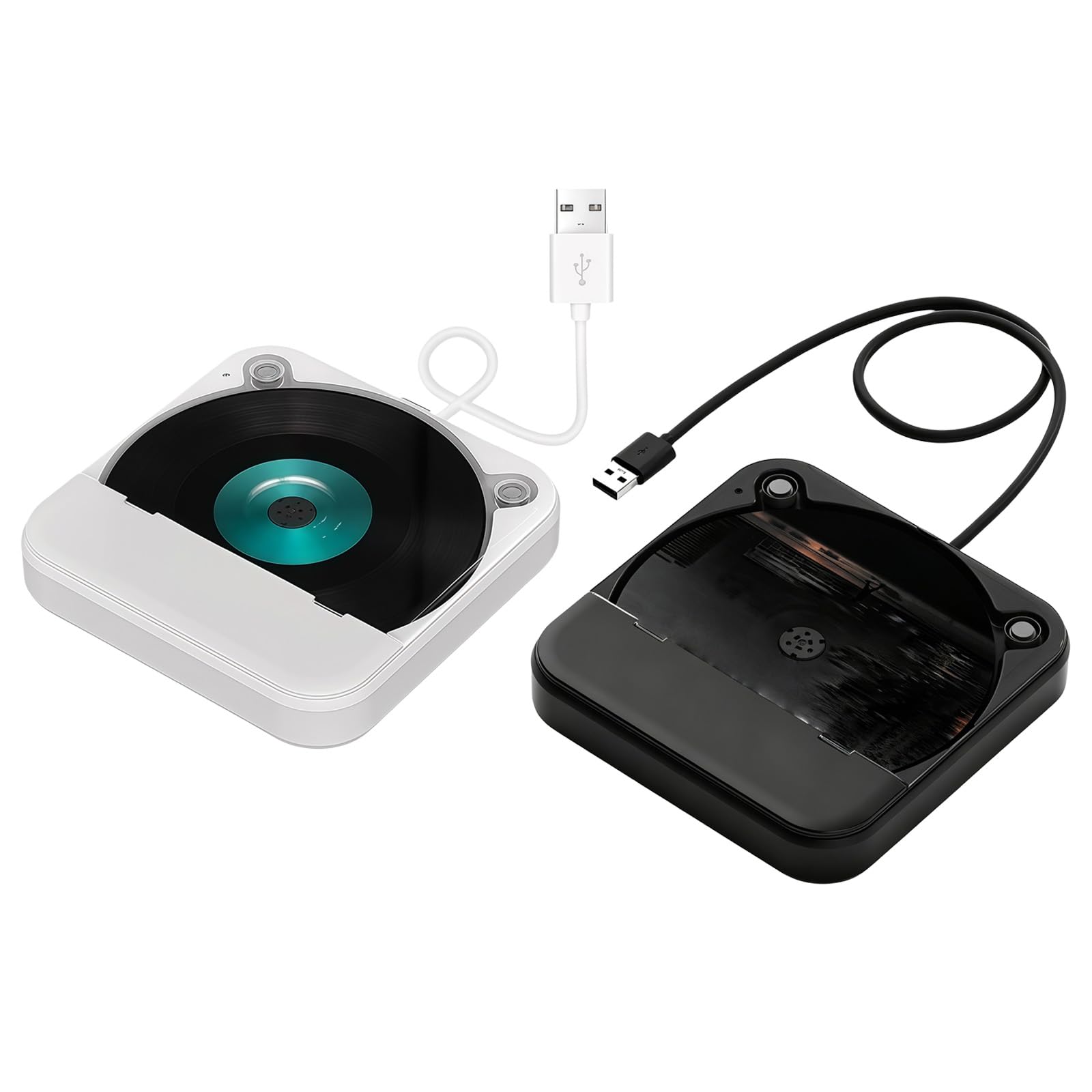 Lettore di dischi per auto portatile per sistemi audio con assistente USB e palmare per gli appassionati di musica Lettore di dischi per auto