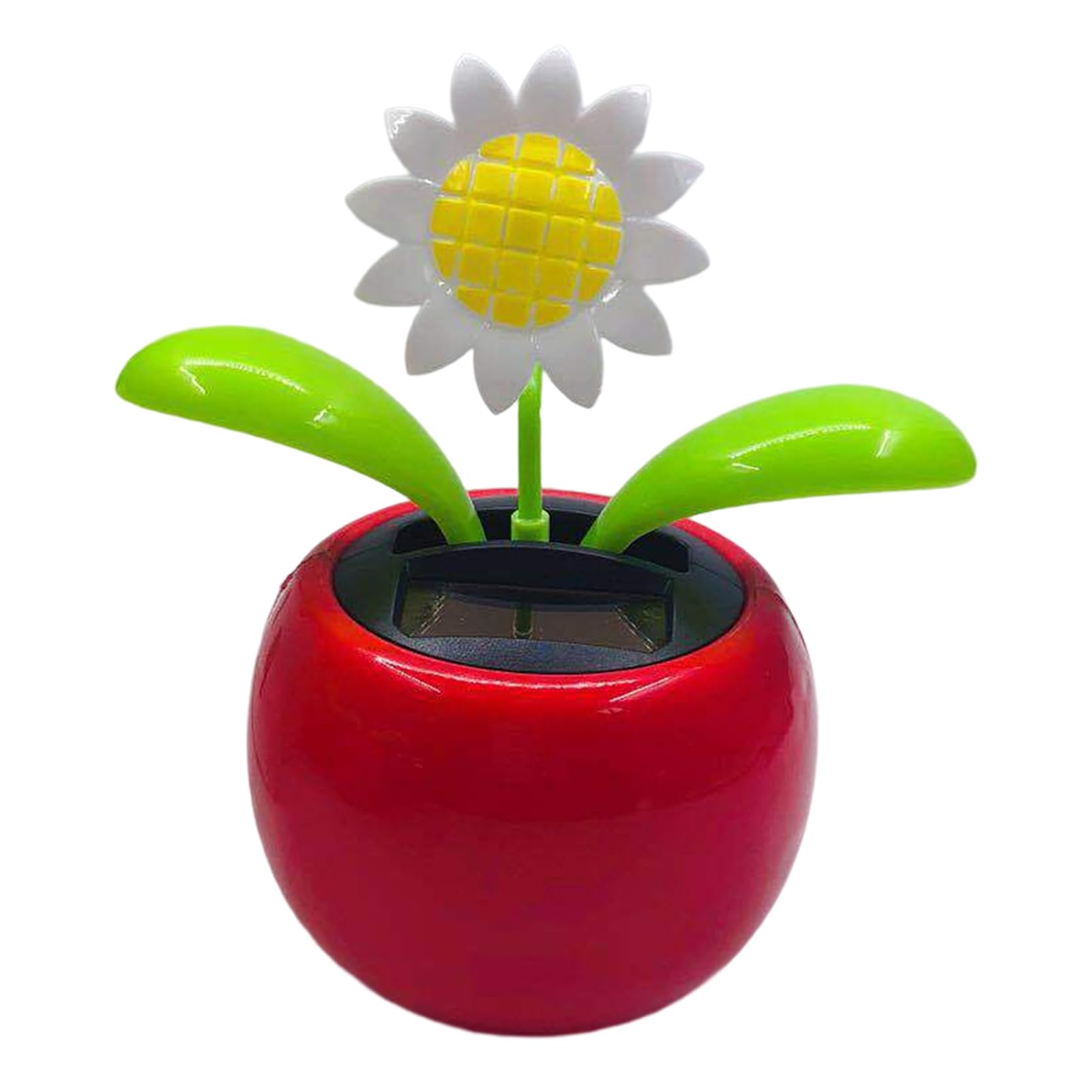 ulafbwur Vehicle Ornament Car Ornament Funny Solar Powered Cartoon Vibrant Ornamental Decoration Gifts Automobile Dashboard Dancing Flower Swinging Toy for Car Dashboard Ornament