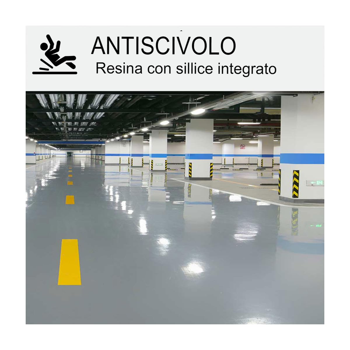 ARCANE INDUSTRIES Pintura antideslizante exterior: para suelos y borde de piscina - SOLTHANE - 156-6 kg Gris Basalto - RAL 7012