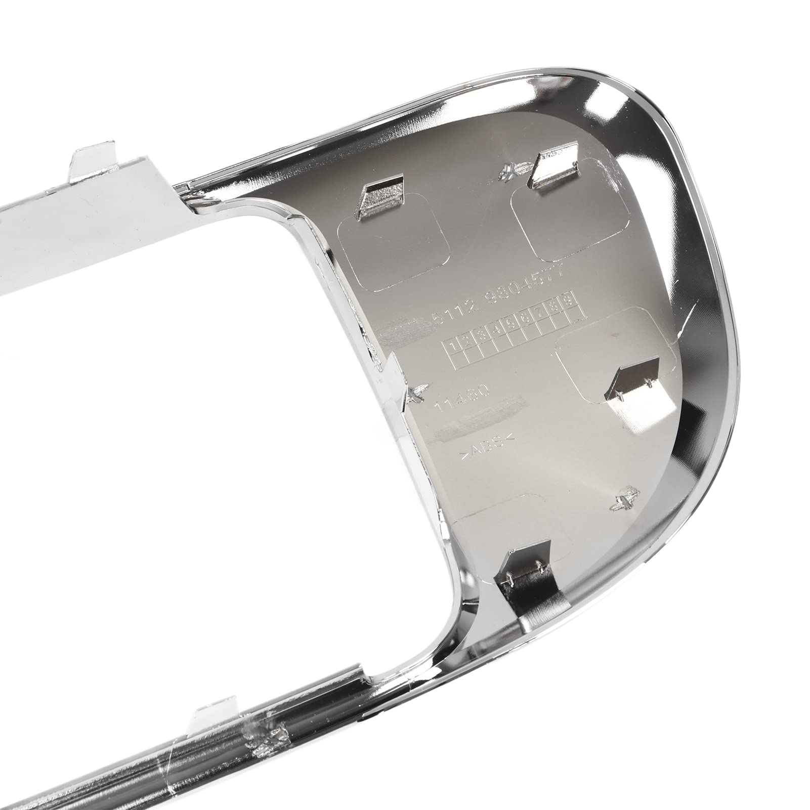 Fockety Cornici per Targa, 5112980457 Copri targhetta Auto Compatibile con Cooper Base Countryman R60 2010-2016, Rivestimento Pannello Posteriore Auto