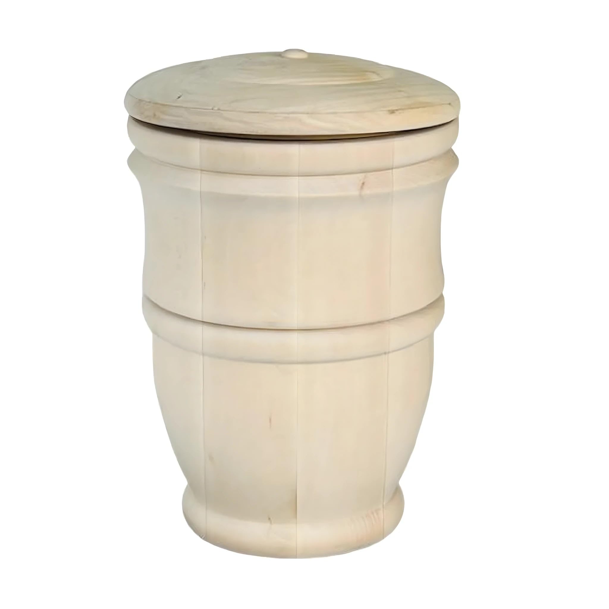 Dolfi | Ecological Urn in Wood | Hand-Painted Wood in Val Gardena | Religious Article