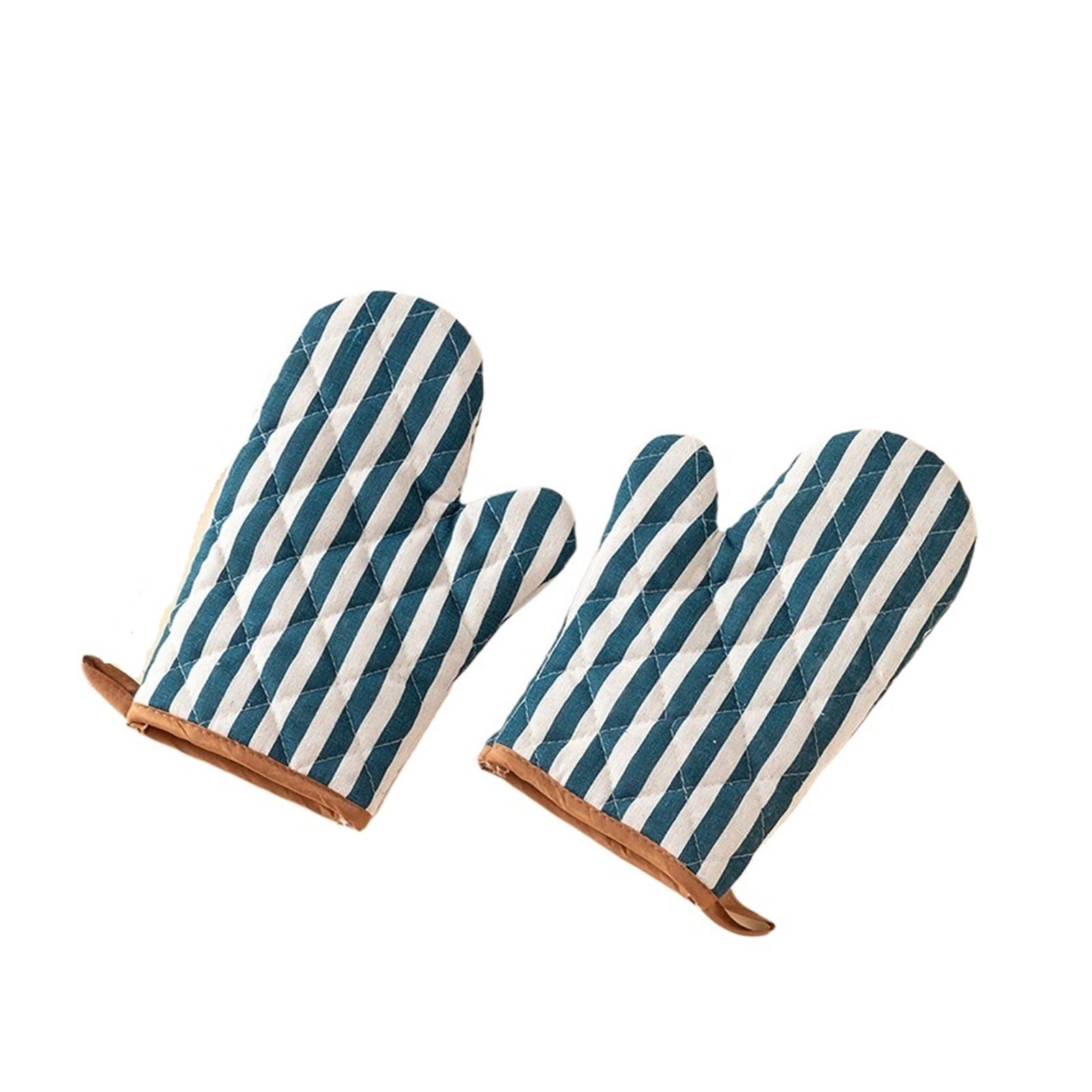 Ensemble de Gants Four épais 2 pièces, à Micro-Ondes, Cuisson, Outil Cuisine