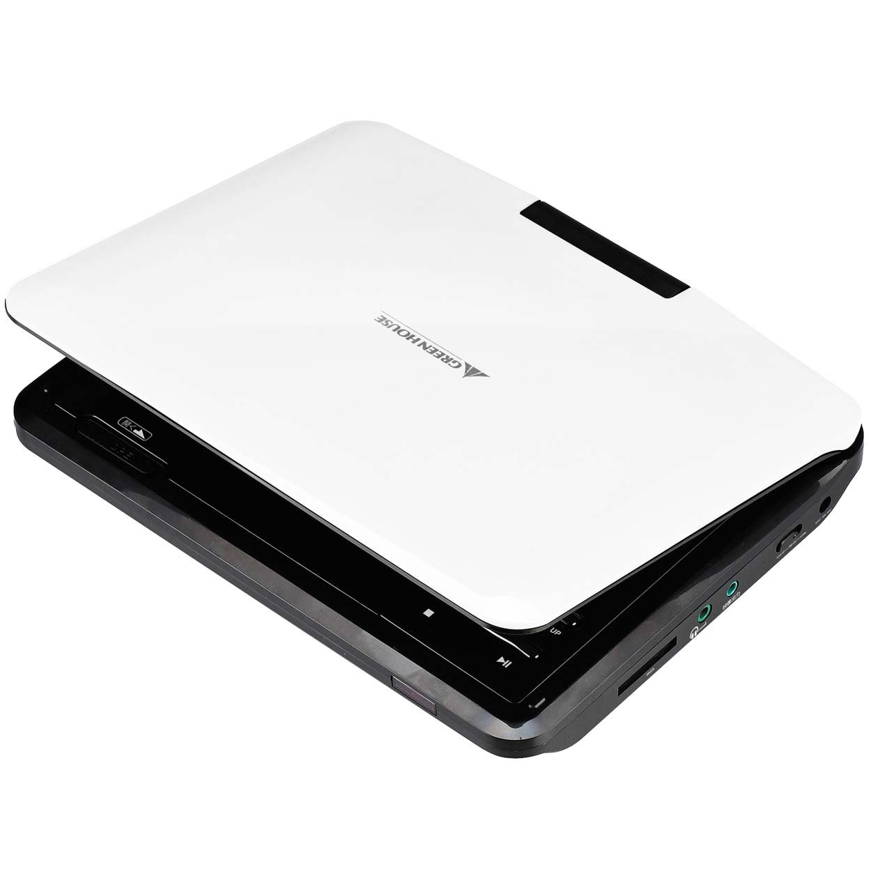 グリーンハウス製ポータブルDVDプレーヤー「GAUDI GHV-PDV780MD ガウディ ポータブルDVDプレイヤー GHV-PDV780 レッド - メルカリ