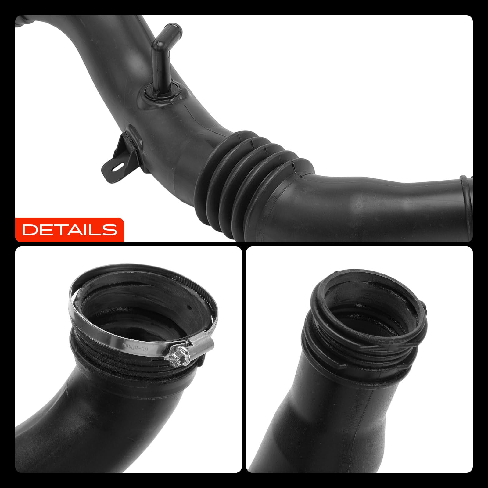 Frankberg Manguera de aire de carga Manguera Turbo Diesel Compatible con Laguna II Grandtour KG0/1 1.9L Laguna II BG0/1 1.9L Espace IV JK0/1 1.9L Replace# 7700116005