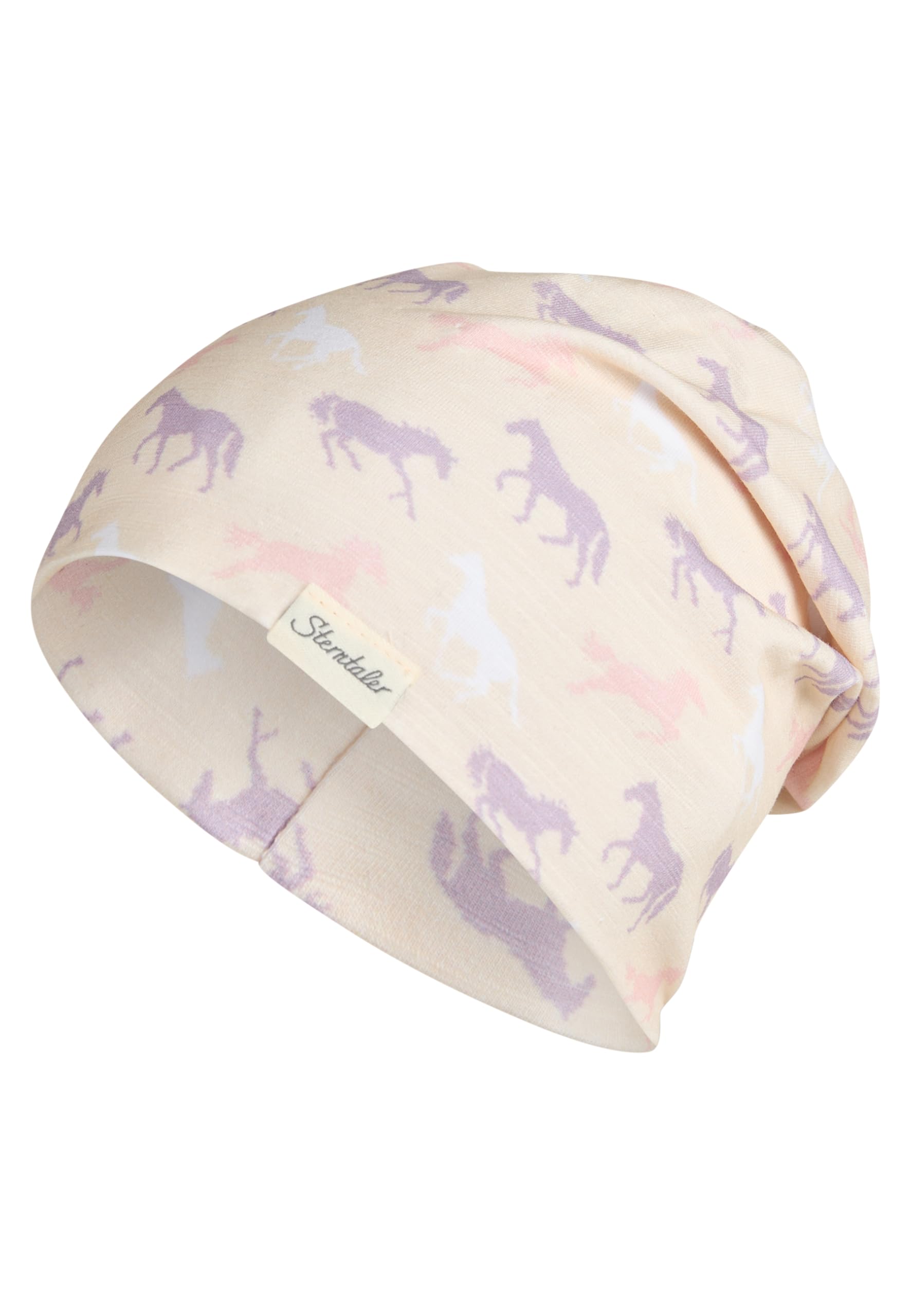 Sterntaler Mädchen Beanie-Mütze Beanie Pferde