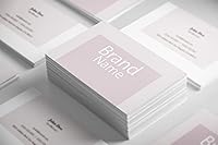 Vista 16 de Tarjetas de visita personalizadas de primera calidad, 250 tarjetas de diseño elegante y brillante papel metálico de 3.5 x 2 pulgadas, diseño