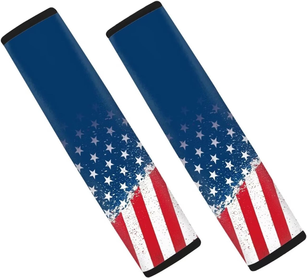 Car Seat Belt Cover Pad,2-Pack Soft Car Seat Belt Strap Shoulder Pad for Adults and Children,Suitable for Car Seat Belt,Backpack Car Decor Blue Dragonfly Flower