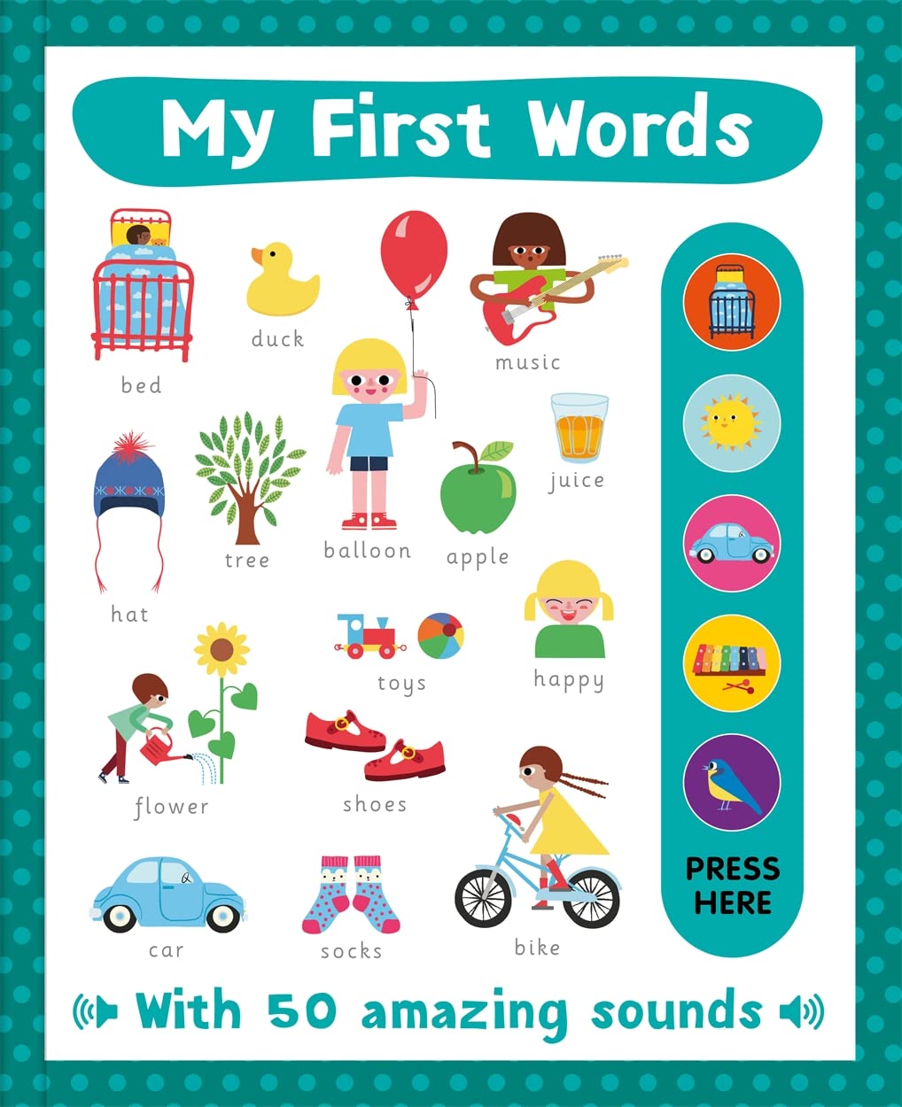 My First Words (Giant Learning Sounds) (ENGLISH EDUCATIONAL BOOKS)