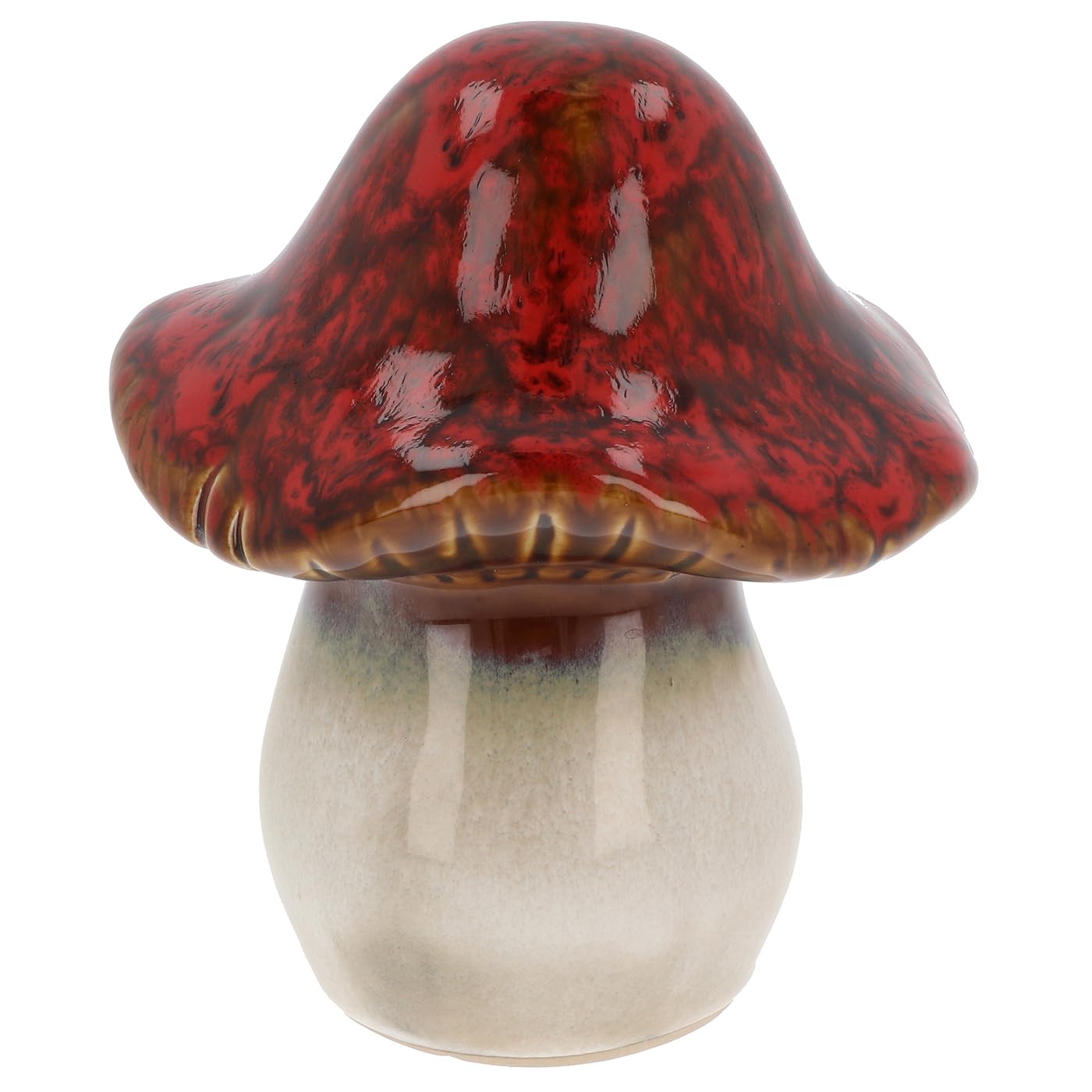 Shudehill Giftware Red Magical Mushroom Ornaments - Pink, Grey And More Designs (Red)