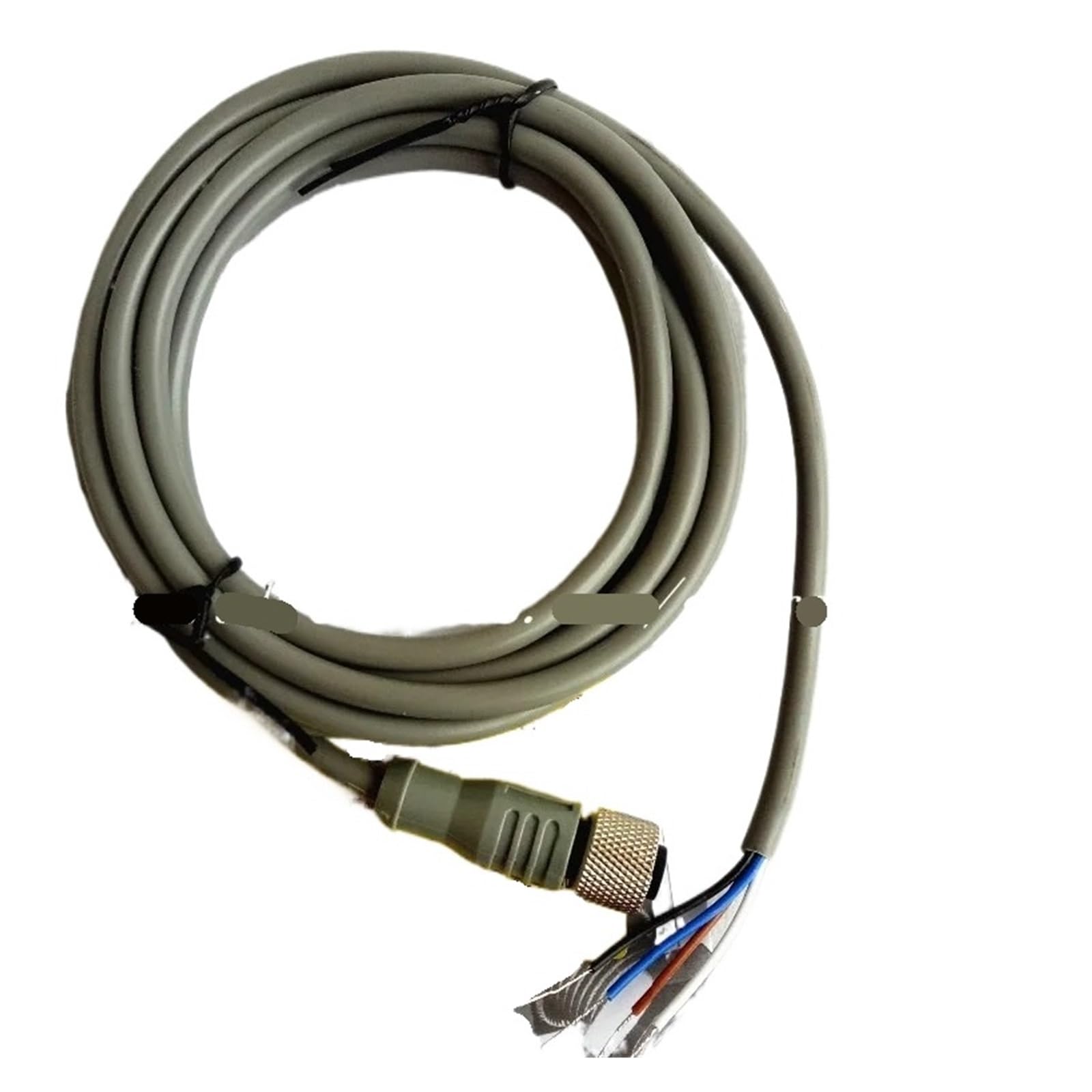 Connecteur femelle M12 coudé 2m V1-W-2M-PUR pour capteur de proximité 4 broches