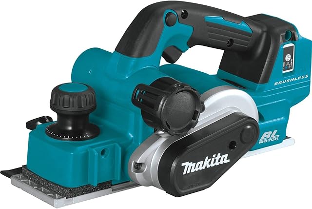 Makita XPK02Z 18V LXT® Lithium-Ion Brushless Cordless 3-1/4" Planer, AWS Capable, Tool Only