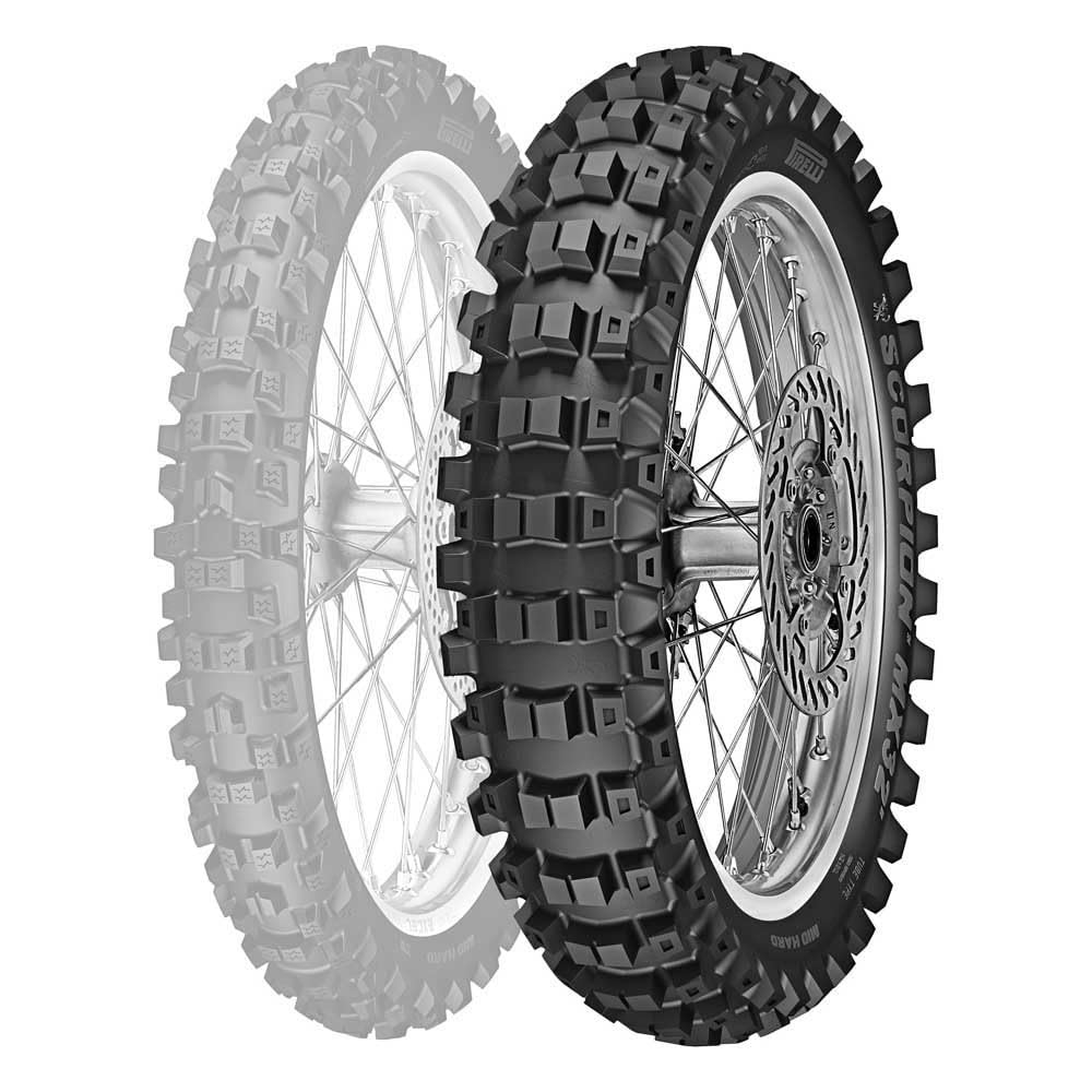 Pirelli 100/90-19 57M Scorpion MX32 Mid Hard Nhs - 4