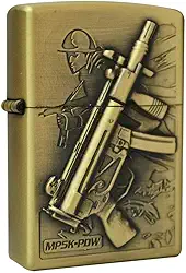 RDC Isqueiro Fluido Decorado Recarregável Metal Moderno