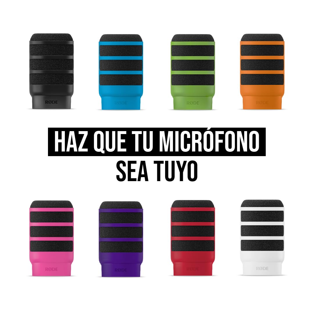 Filtro antipop RØDE WS14 Premium para PodMic y PodMic USB (Naranja)