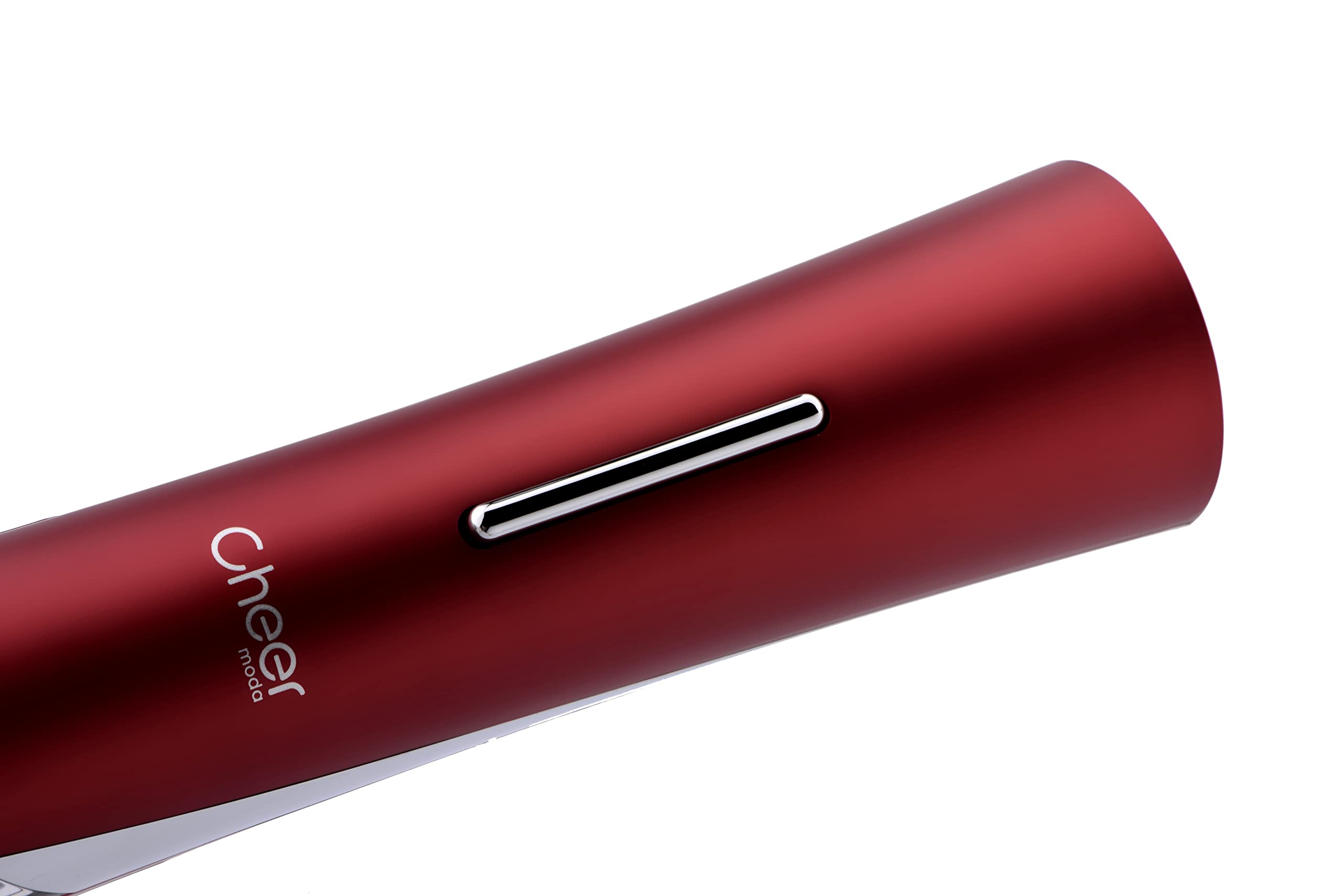 Cheer Moda Skyline - Abridor de vino eléctrico, batería, 275 mm, ABS, color rojo