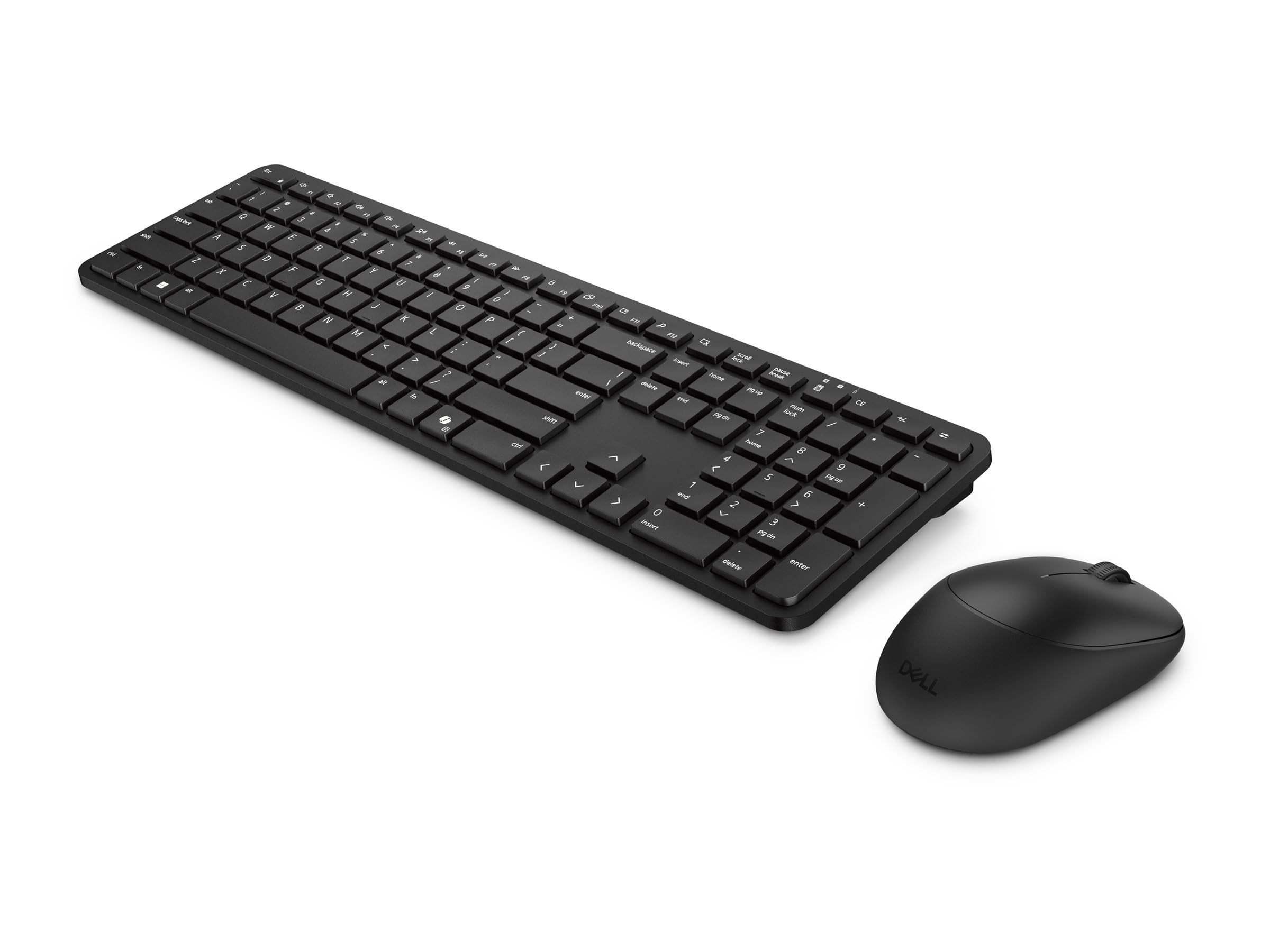 Dell Pro 5 KM526, bezprzewodowy, RF, przełącznik klawiszy Plunger, QWERTZ, czarny, w zestawie mysz (KM526-BLK-GER)
