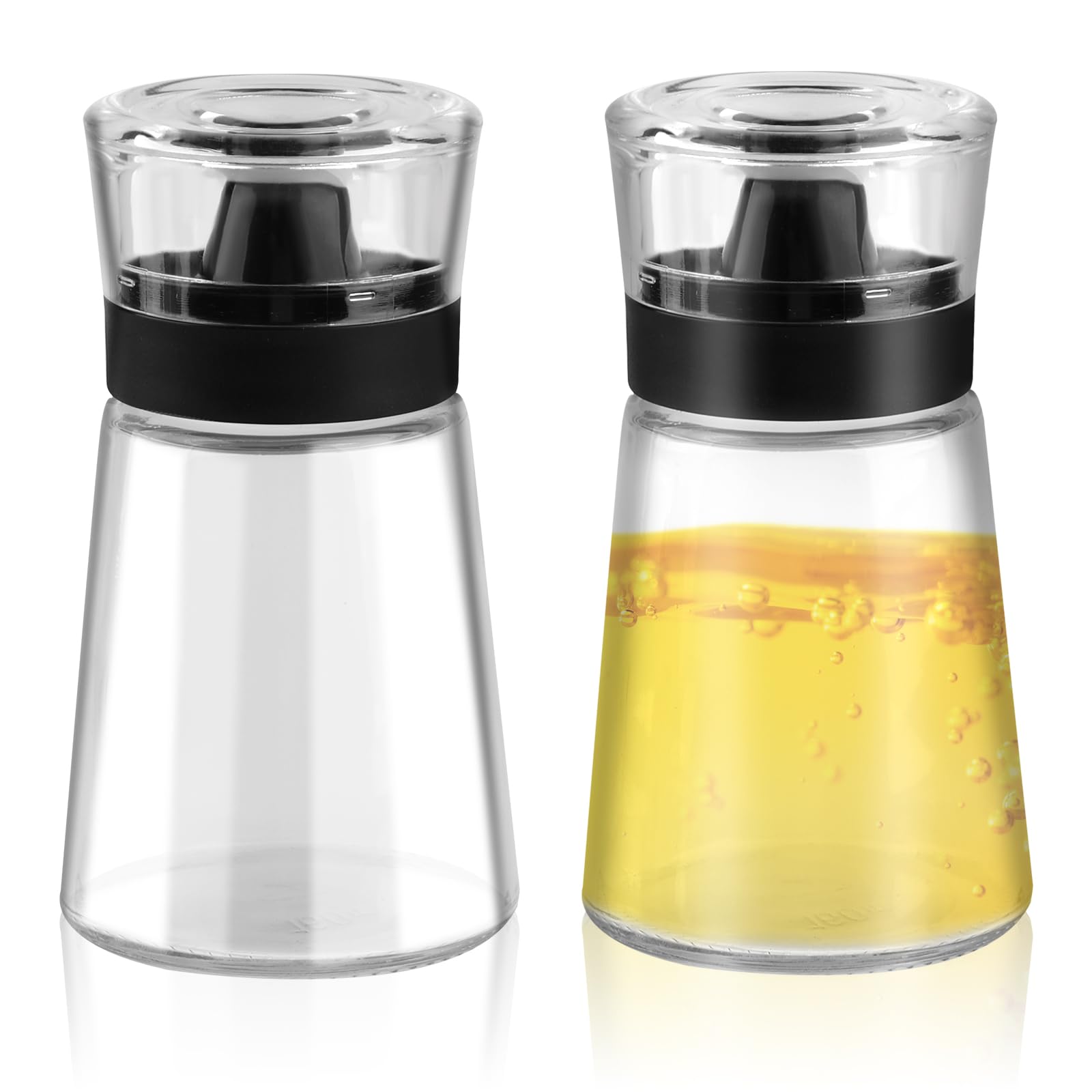 aufbewahrung öl essig Moosono und Ölflaschen Set Camping, 160ML Auslaufsichere Ölflasche Renk:Neongrün Hefeteig über Nacht gehen antivol_velo