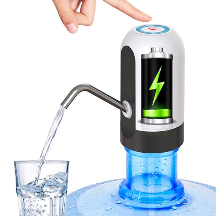 Buy Micsus Water Bottle Dispenser USB Rechargeable Charging Portable Electric Water Bottle Pump