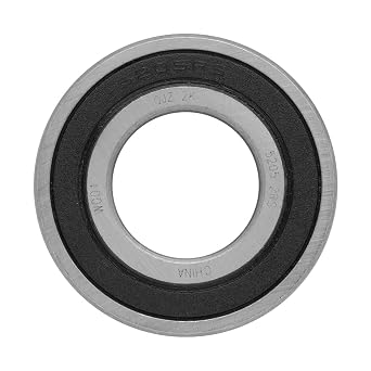 [2-Pack] 5205-2RS - Angular Contact Ball Bearing 0.984 in (25 mm) x 2.047 in (52 mm) x 0.811 in (20.6 mm) (ID x OD x Width) with Double Rubber Seal