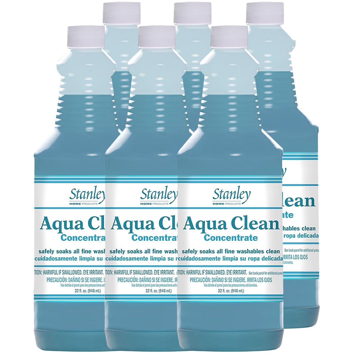 Stanley Home Products Aqua Clean Concentrate - Delicate Laundry Detergent - Gentle Formula Effectively Cleans Tough Stains in Minutes Protects Fine