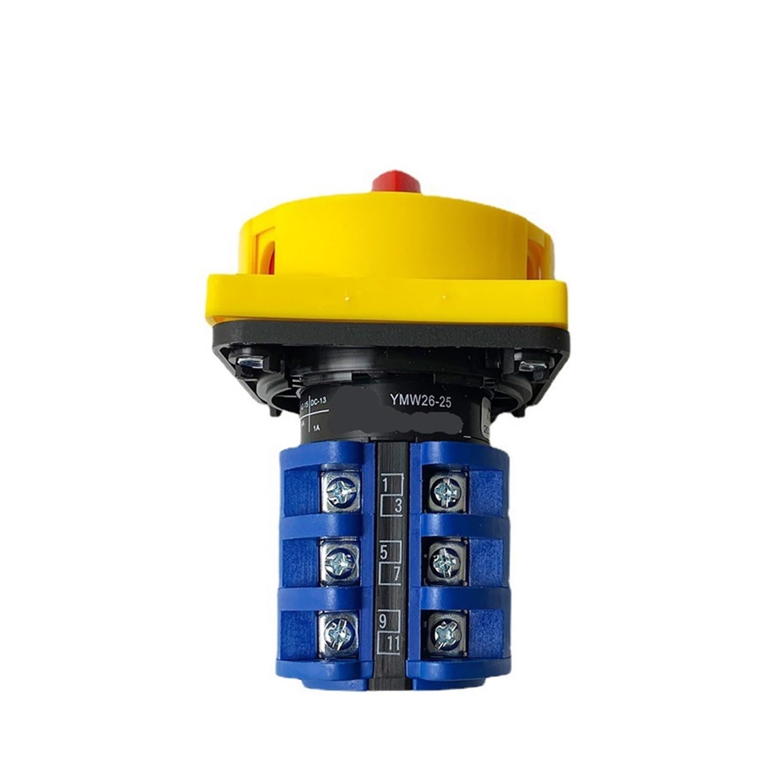 Interruptor de Leva Giratorio de Cambio LW26-25/3GS 690V 25A 3 Polos 2 Posiciones Apagado-Encendido con Motor de Control de candado
