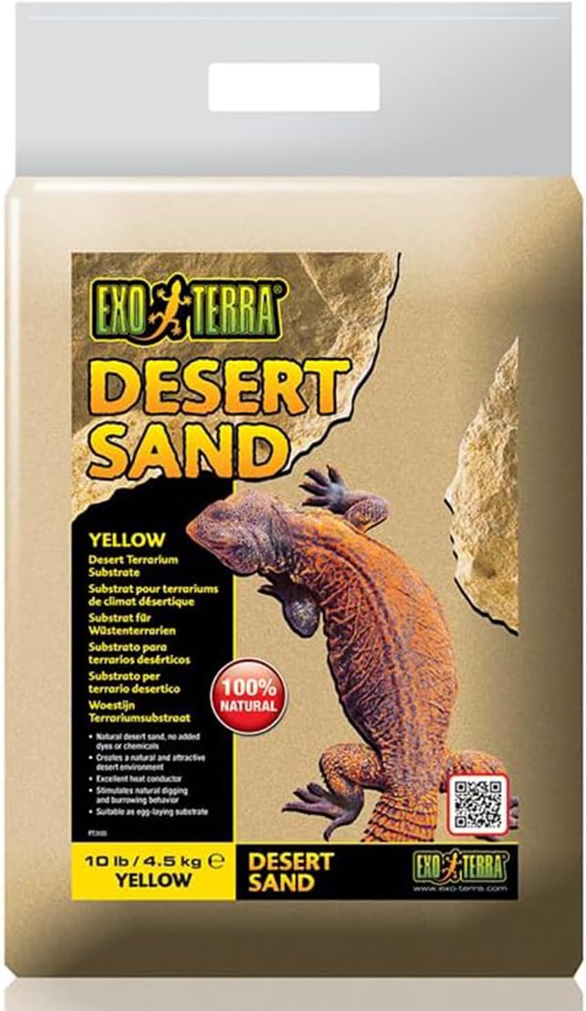 Exo Terra Desert Sand, 4.5 Kg, Yellow